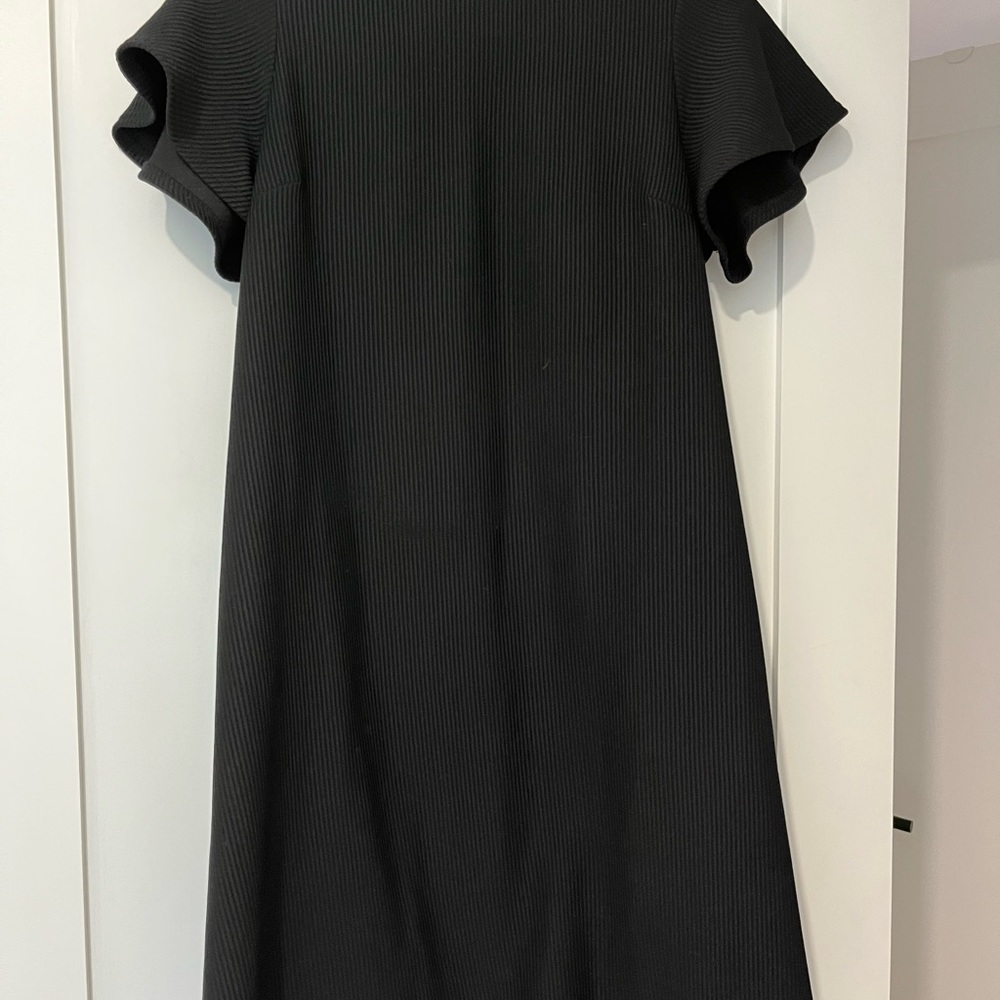 Black Ribbed ASOS Dress